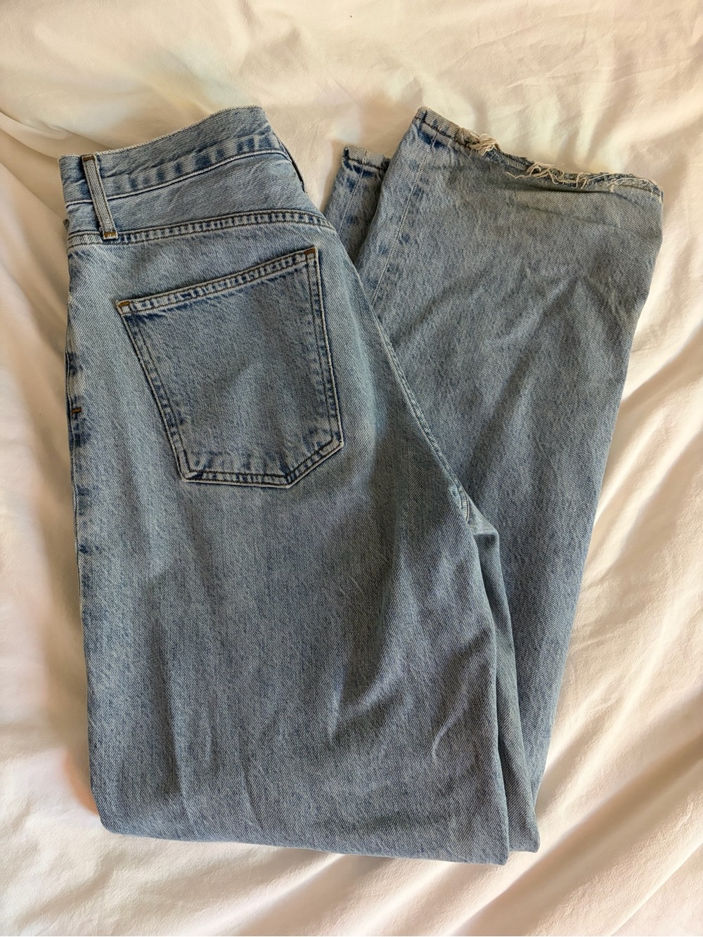 AGOLDE light Blue Relaxed Fit Jeans - Picture 2 of 3